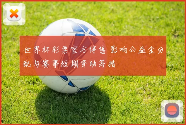世界杯彩票官方停售 影响公益金分配与赛事短期资助筹措